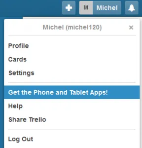 trello application tablette mobile